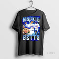Officials Mookie Betts La Player Graphic Premium Tee Shirt Sweater