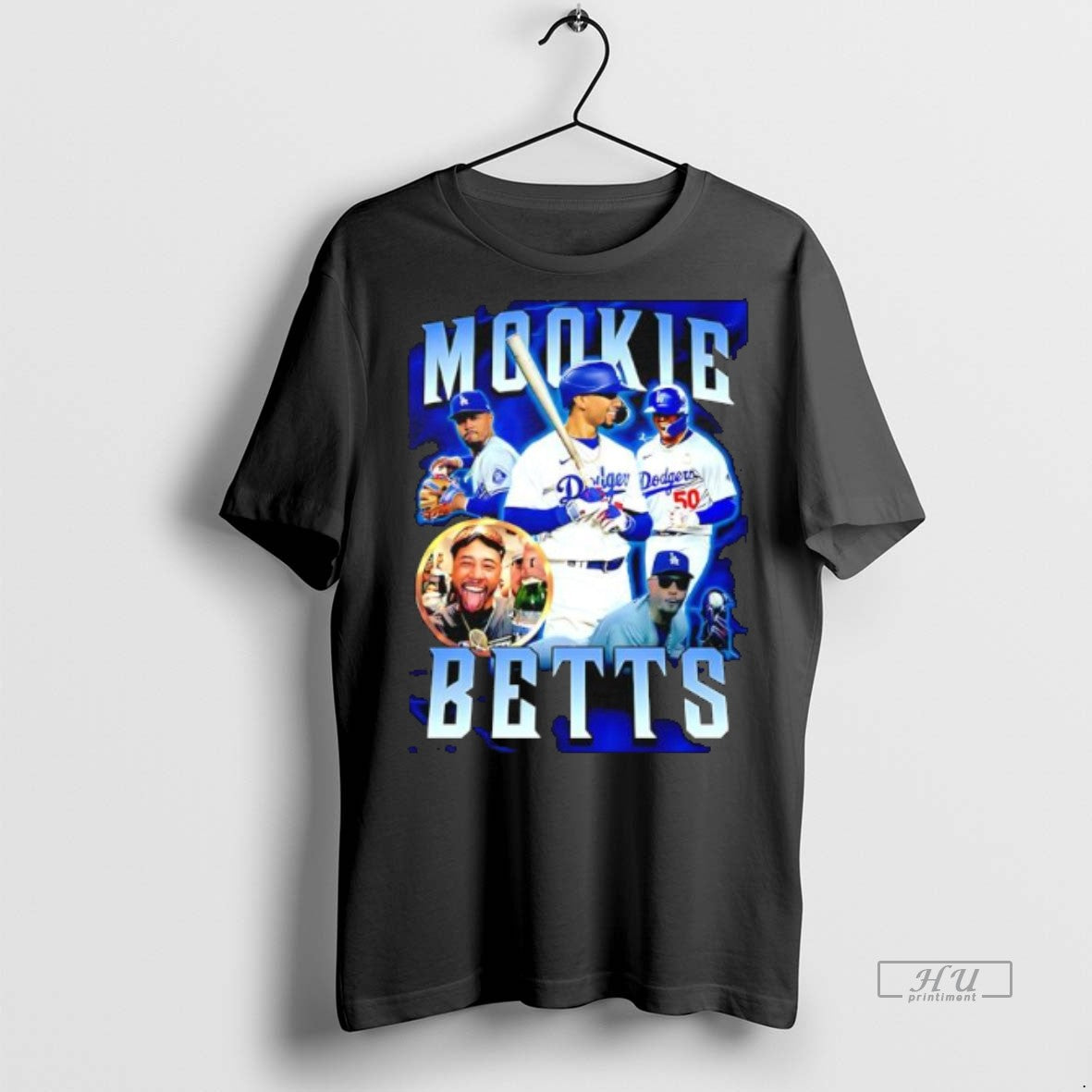Officials Mookie Betts La Player Graphic Premium Tee Shirt Sweater