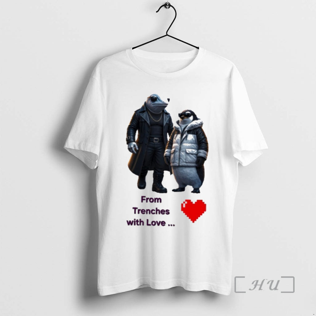 Officials Moon Whale And Penguin From Trenches With Love