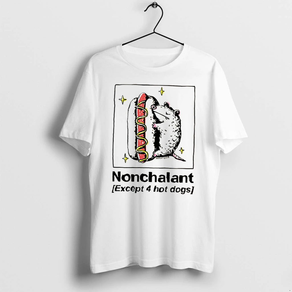 Officials Mouse Nonchalant Except 4 Hot Dogs Tee Premium T Shirt