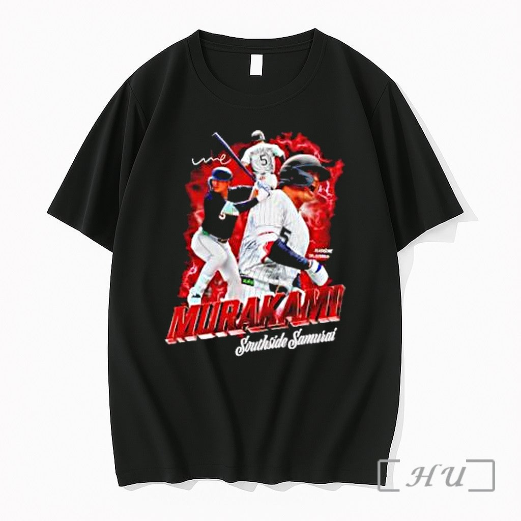 Officials Munetaka Murakami Tokyo Yakult Swallows Mlb Murakami Southside Samurai Unisex , , , Long Sleeve Tee