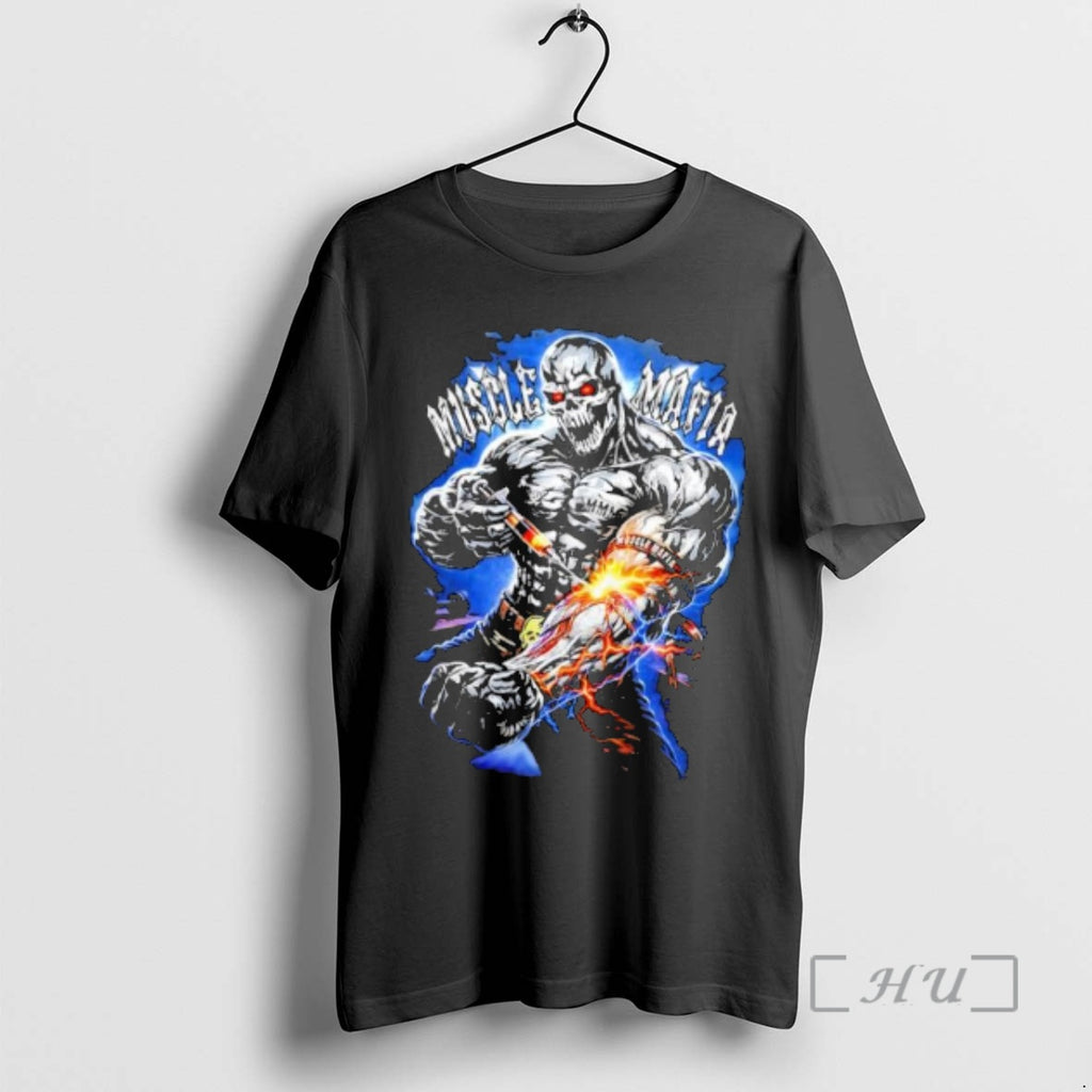 Officials Muscle Mafia Muscular Skeleton Injecting Syringe Lightning