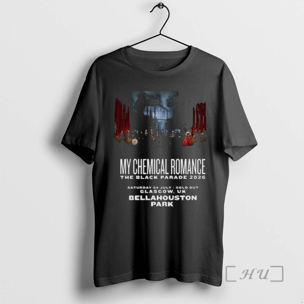 Officials My Chemical Romance The Black Parade 2026 Bellahouston Park In Glasgow Uk Premium