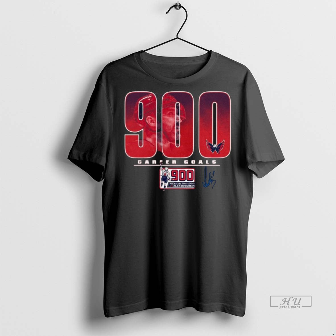 Officials Nhl 900th Career Goal Alexander Ovechkin Premium Tee Shirt Sweater