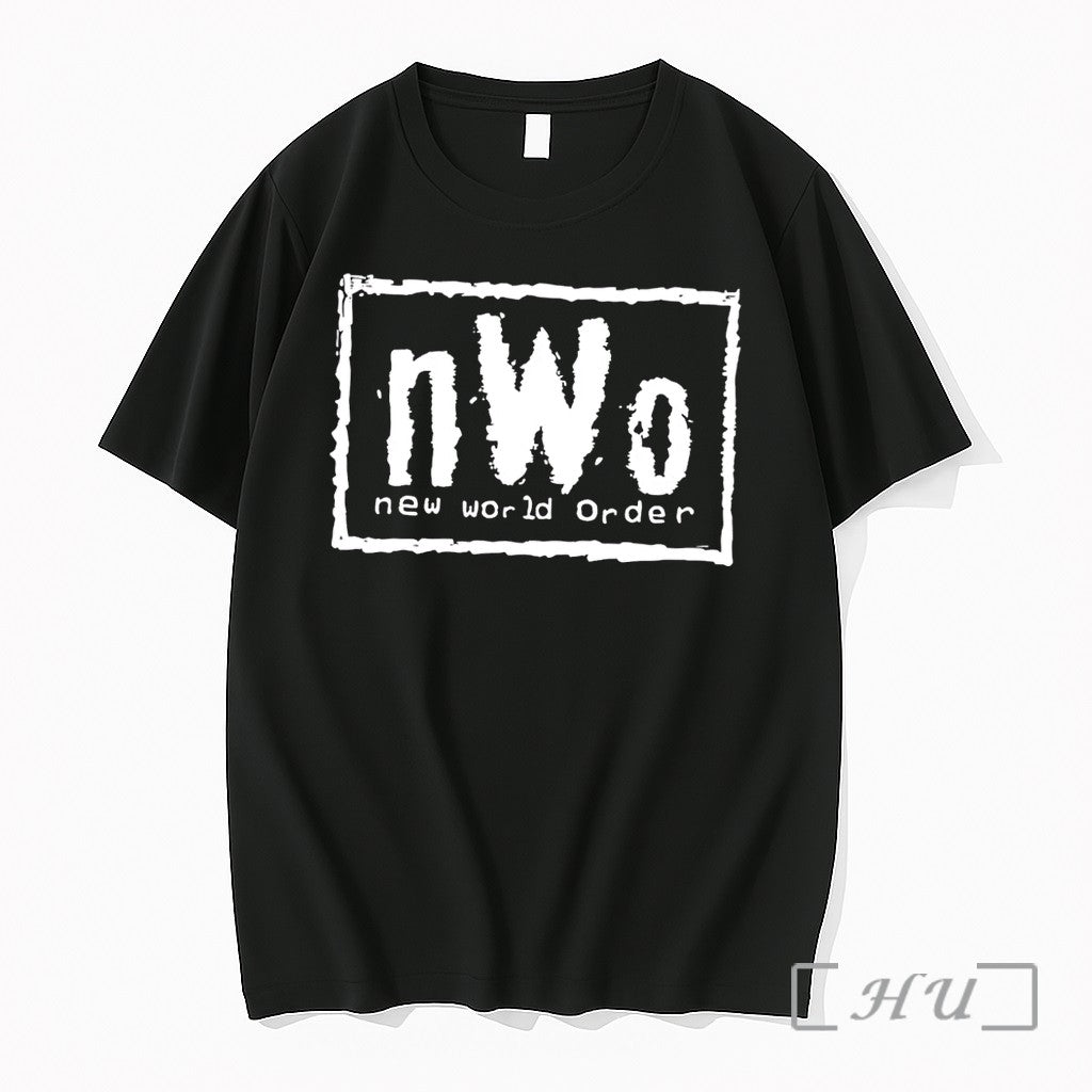 Officials Nwo New World Order Graphic Mens Black Unisex , , , Long Sleeve Tee
