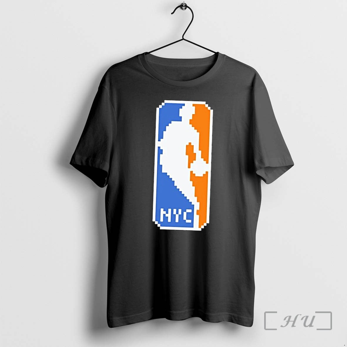 Officials Nyc Nba Pixel Art Mens Black Premium T Shirts Sweater Jpg Unisex , , , Long Sleeve Tee