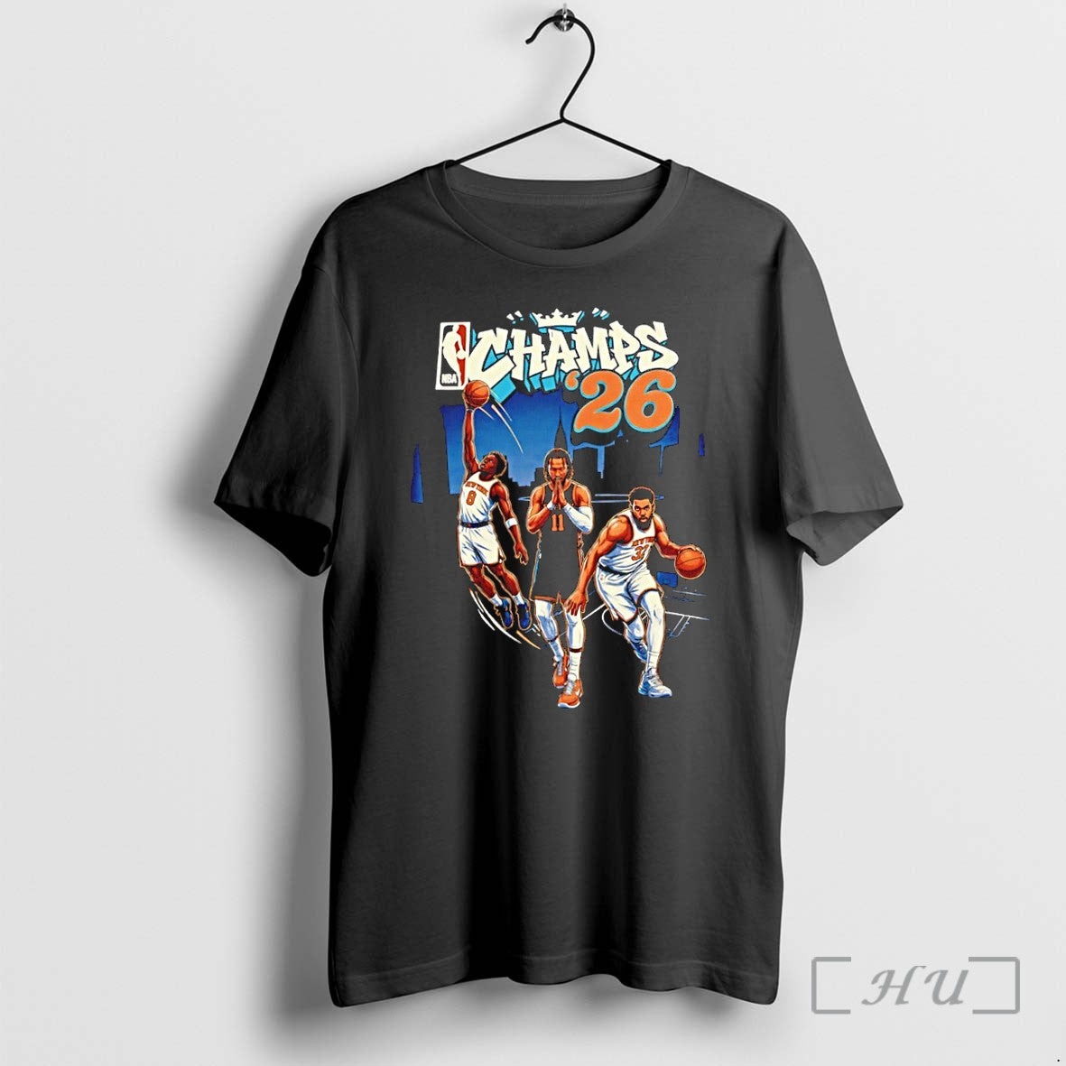 Officials Nyc Street 26 Nba Champs Skyline Premium T Shirts Sweater Jpg Unisex , , , Long Sleeve Tee
