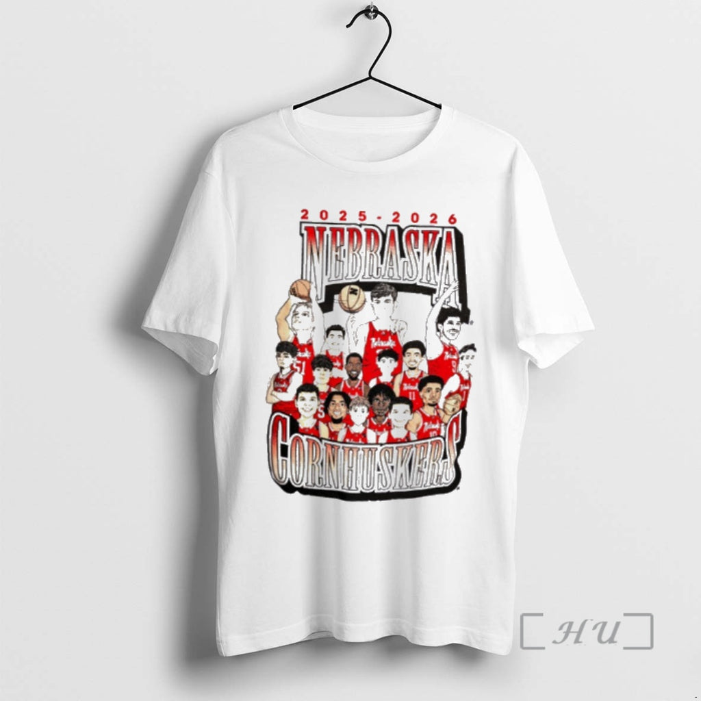 Officials Nebraska Cornhuskers Nba Cartoon Graphic