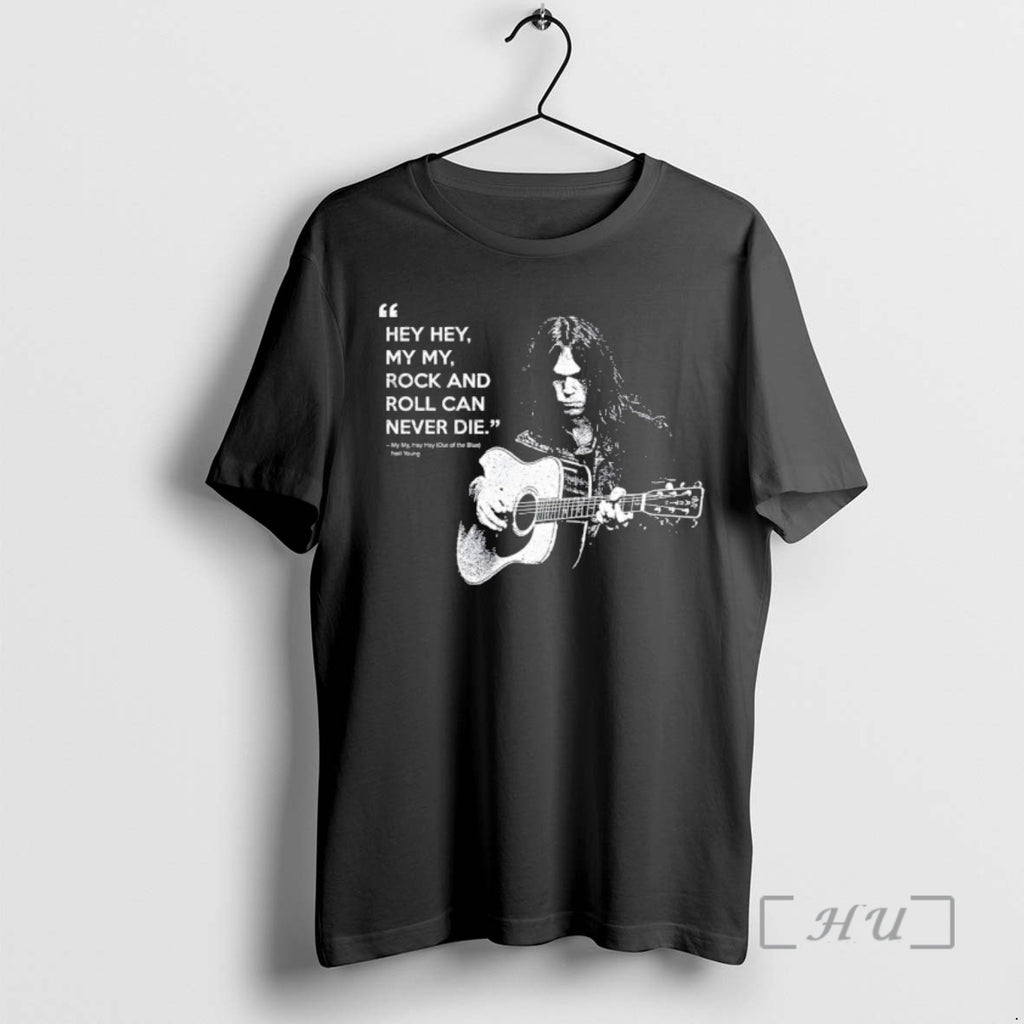 Officials Neil Young Hey Hey My My Rock And Roll Can Never Die Vintage Premium