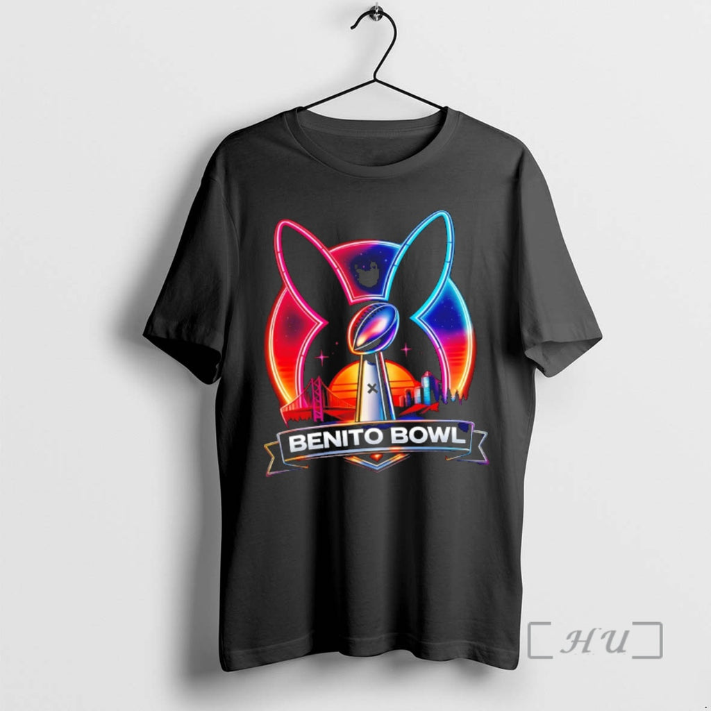 Officials Neon City Sunset Benito Bowl Football Trophy Bunny Ears Lix Premium T Shirts Sweater