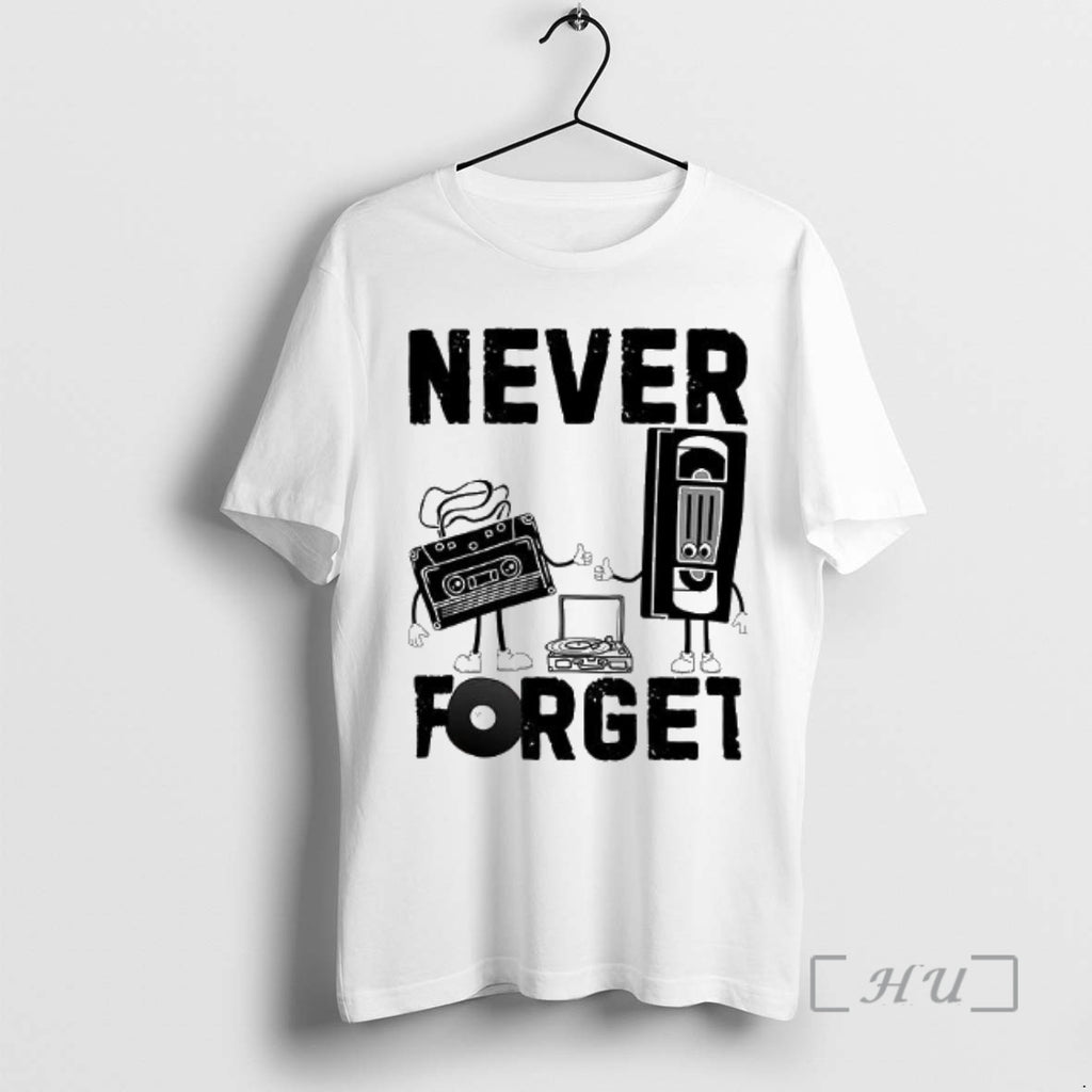 Officials Never Forget Retro Music Media Nostalgia Music Lover Woman
