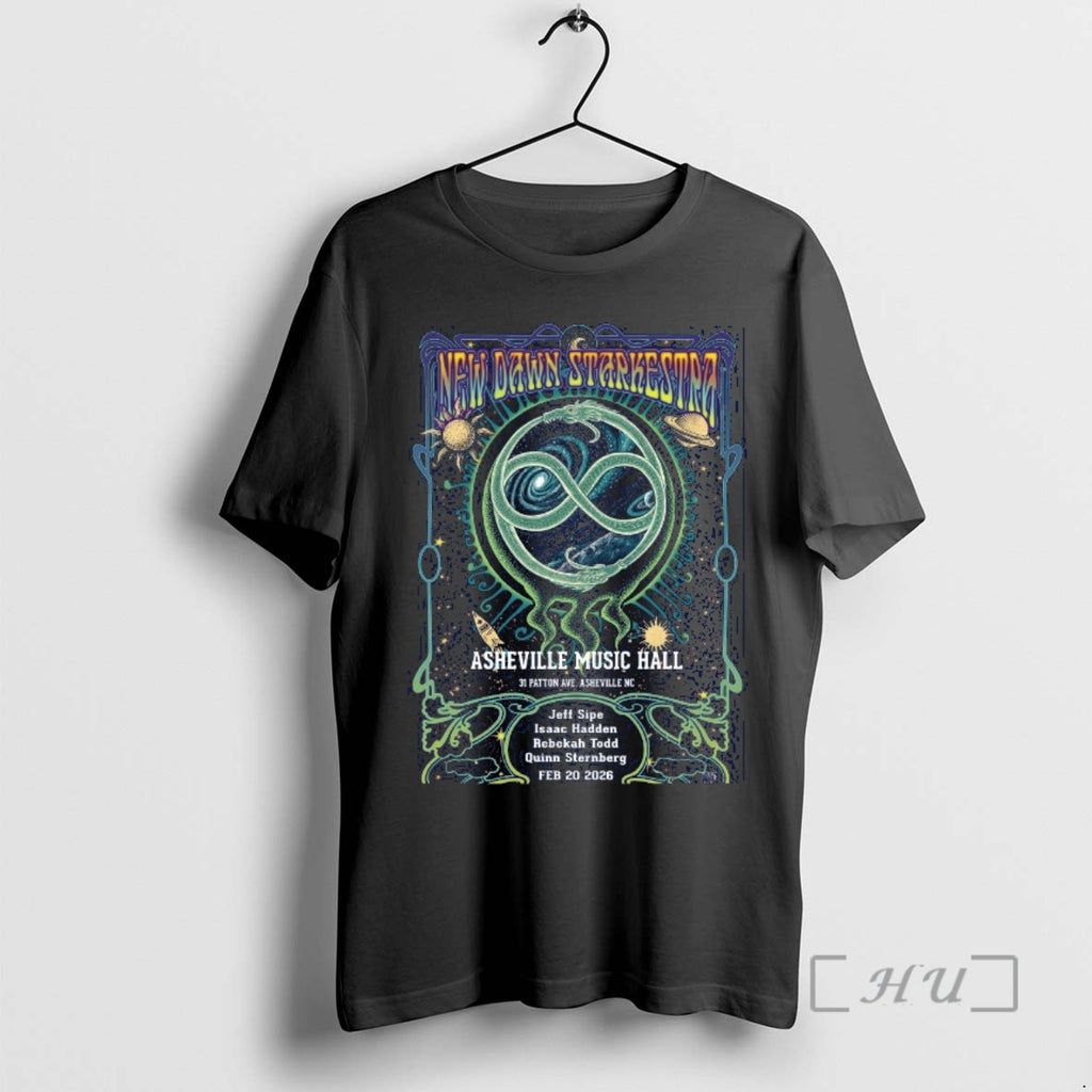 Officials New Dawn Starkestra Asheville Music Hall 31 Patton Ave Asheville Nc Premium T Shirts