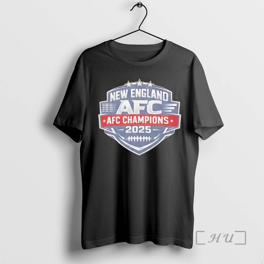 Officials New England Afc Champions 2025 Logo