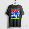 Officials New England Drake Maye Treveyon Henderson Stefon Diggs Mike Vrabe Signatures Premium T Shirts