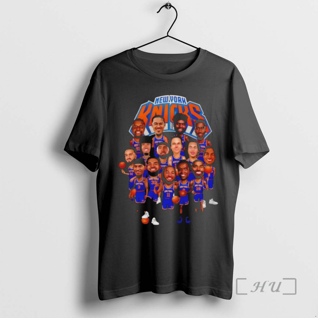 Officials New York 2026 Playoffs Caricature