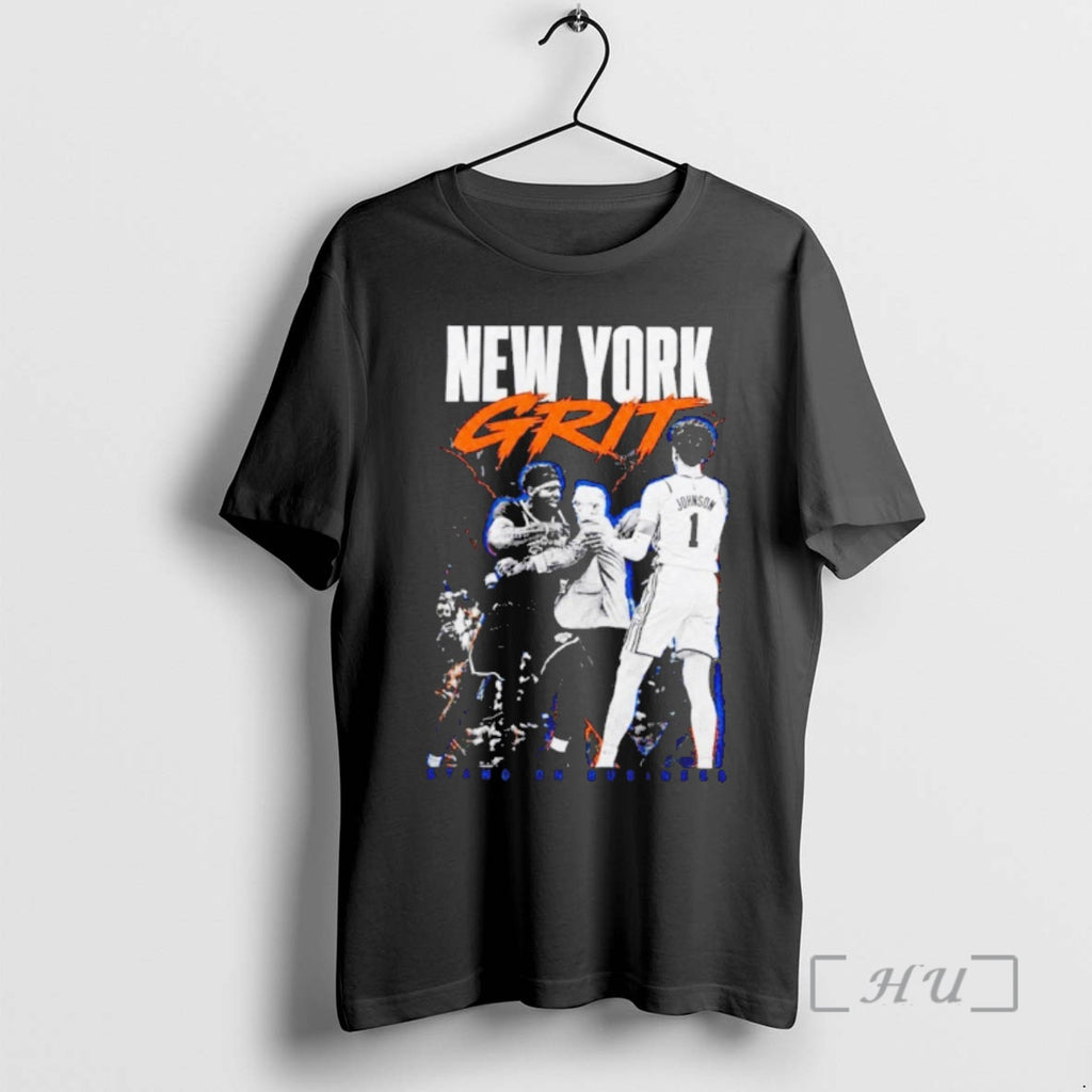 Officials New York Grit Stand On Business Knicks Inspired