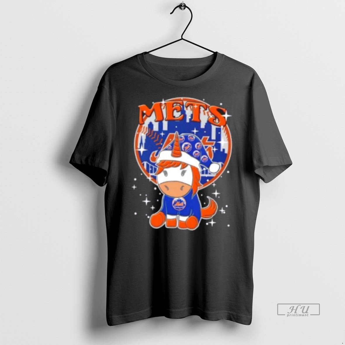 Officials New York Mets Baseball X Unicorn Merry Christmas Premium Tee Shirt Sweater