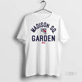 Officials New York Rangers Madison Square Garden Nyc Logo Premium Tee Shirt Sweater