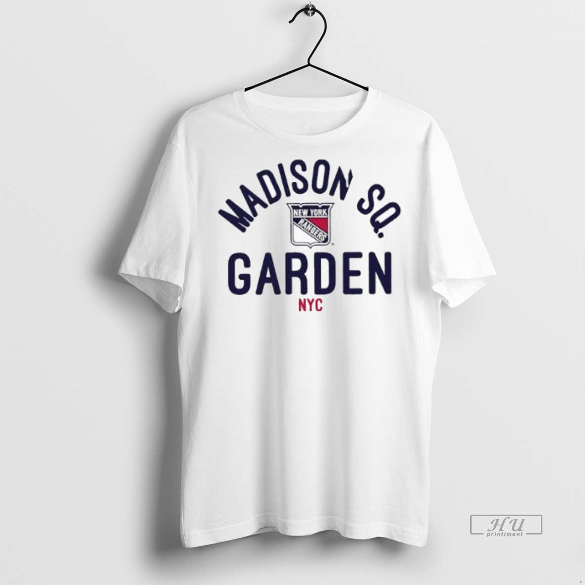 Officials New York Rangers Madison Square Garden Nyc Logo Premium Tee Shirt Sweater