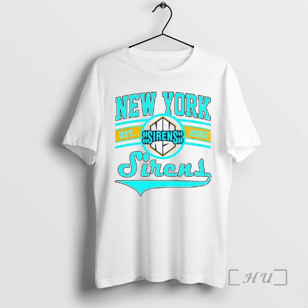 Officials New York Sirens Womens Hockey Est 2023 Logo