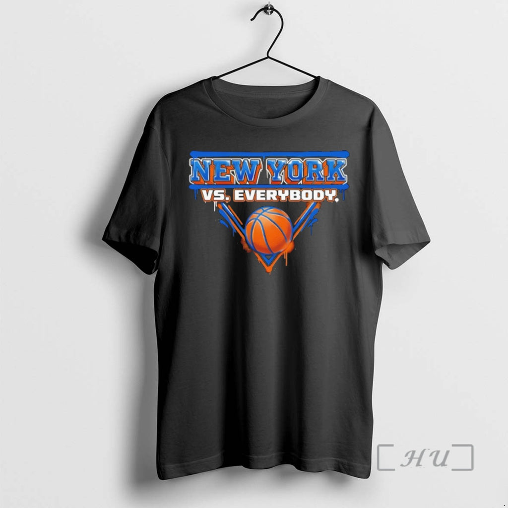 Officials New York Vs Everybody Dripping Knicks Basketball Inspired