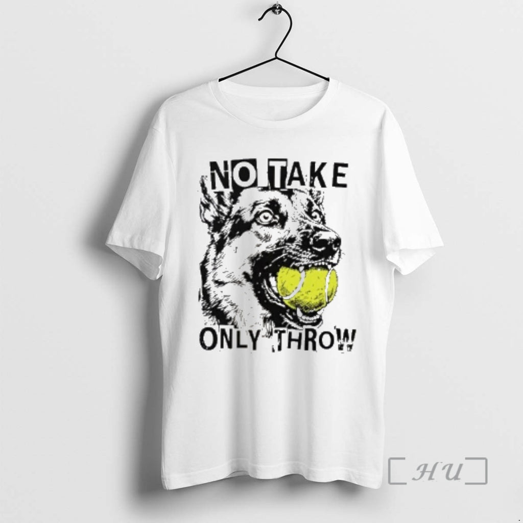 Officials No Take Only Throw Funny Dog