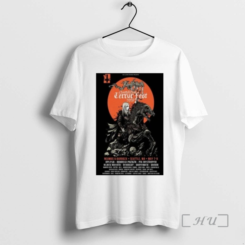 Officials Northwest Terror Fest May 7 9 2026 Pike Street Seattle Wa Premium T Shirts