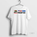 Officials Nov 4 Yes On Prop 50 Bear With American Flag Premium Tee Shirt Sweater