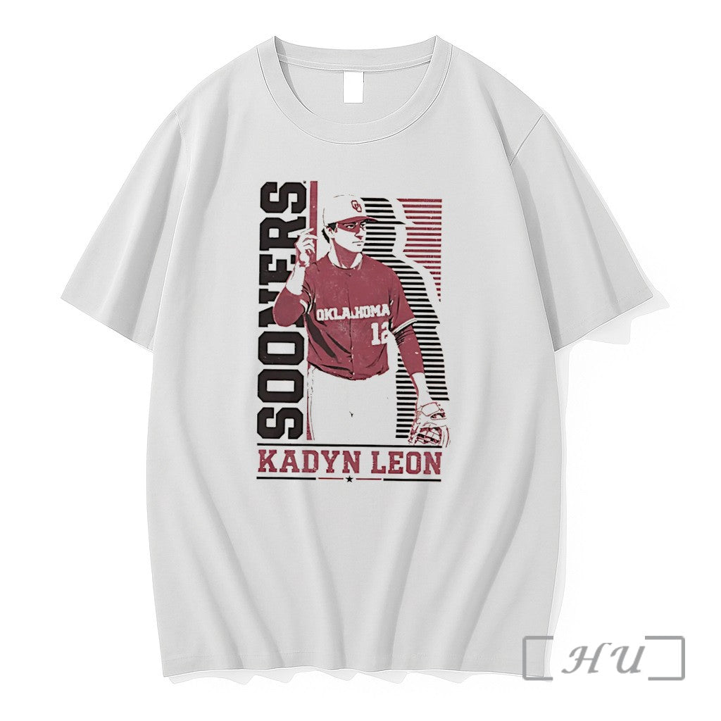 Officials Oklahoma Sooners Kadyn Leon Posing Vintage Tee Unisex , , , Long Sleeve Tee