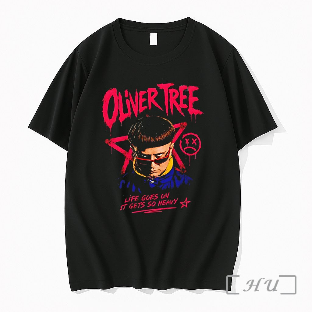 Officials Oliver Tree Life Goes On It Gets So Heavy Unisex , , , Long Sleeve Tee