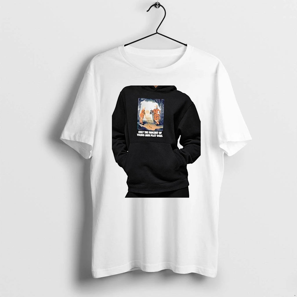 Officials Only The Fanciest Of Young Men Play Golf Premium T Shirt