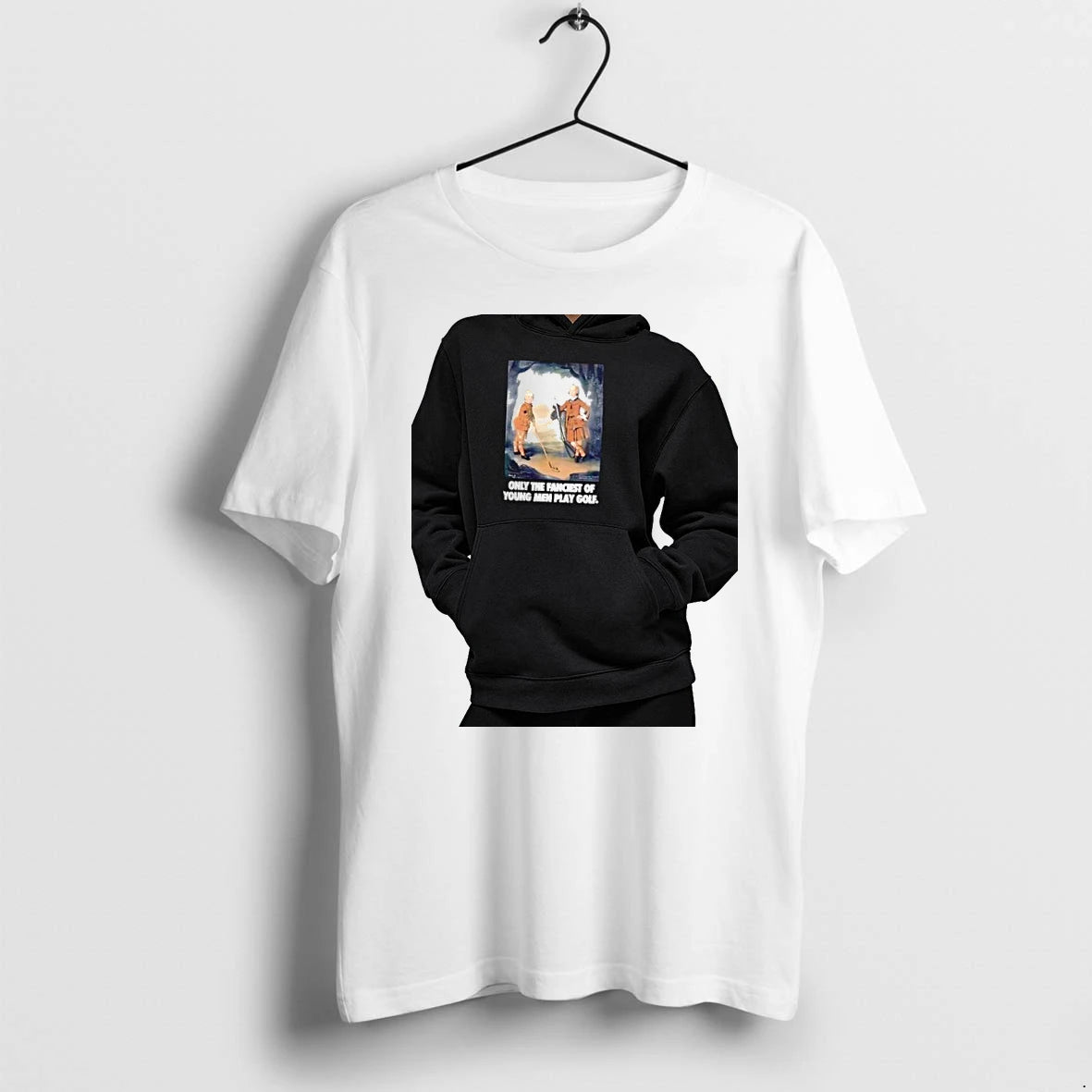 Officials Only The Fanciest Of Young Men Play Golf Premium T Shirt