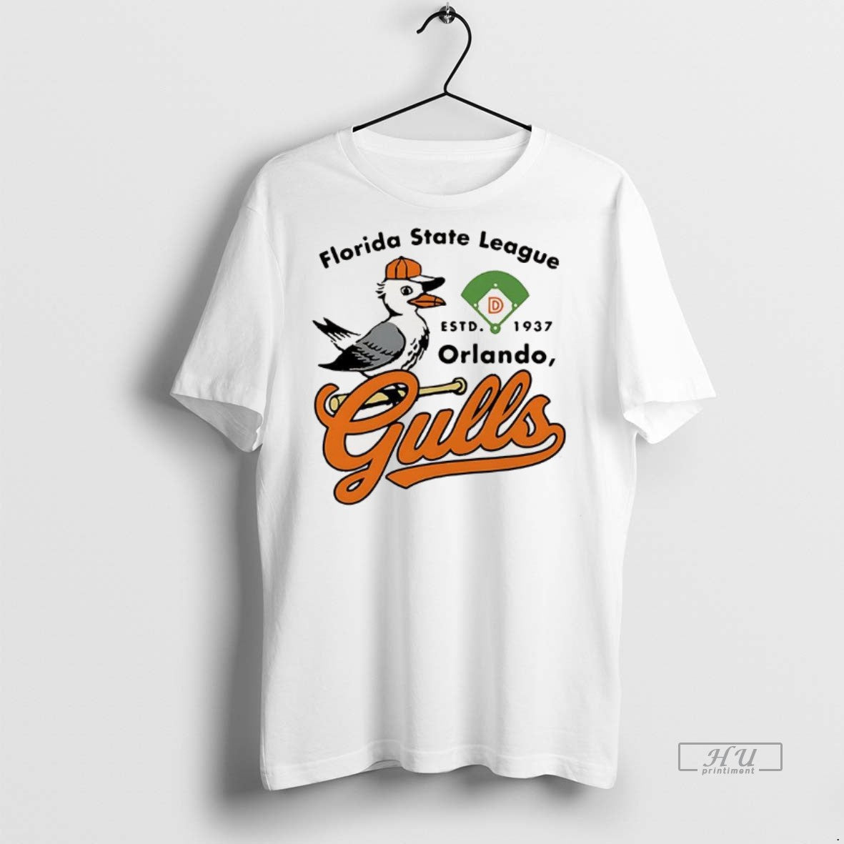Officials Orlando Gulls Florida Defunct Baseball Teams Est 1937 Vintage Premium Tee Shirt Sweater
