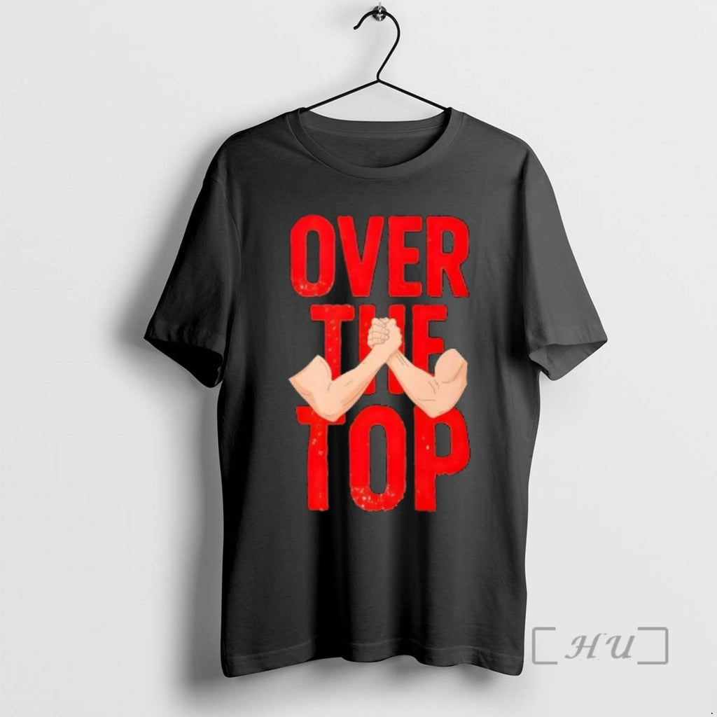 Officials Over The Top Arm Wrestling Retro Fitness Graphic