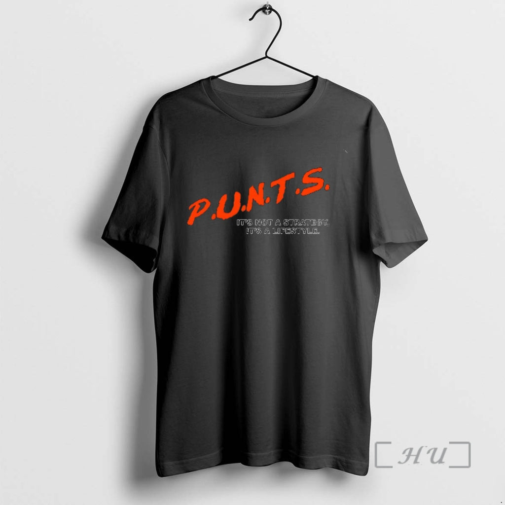 Officials Punts Its Not A Strategy Its A Lifestyle Cleveland Browns Premium T Shirts Sweater