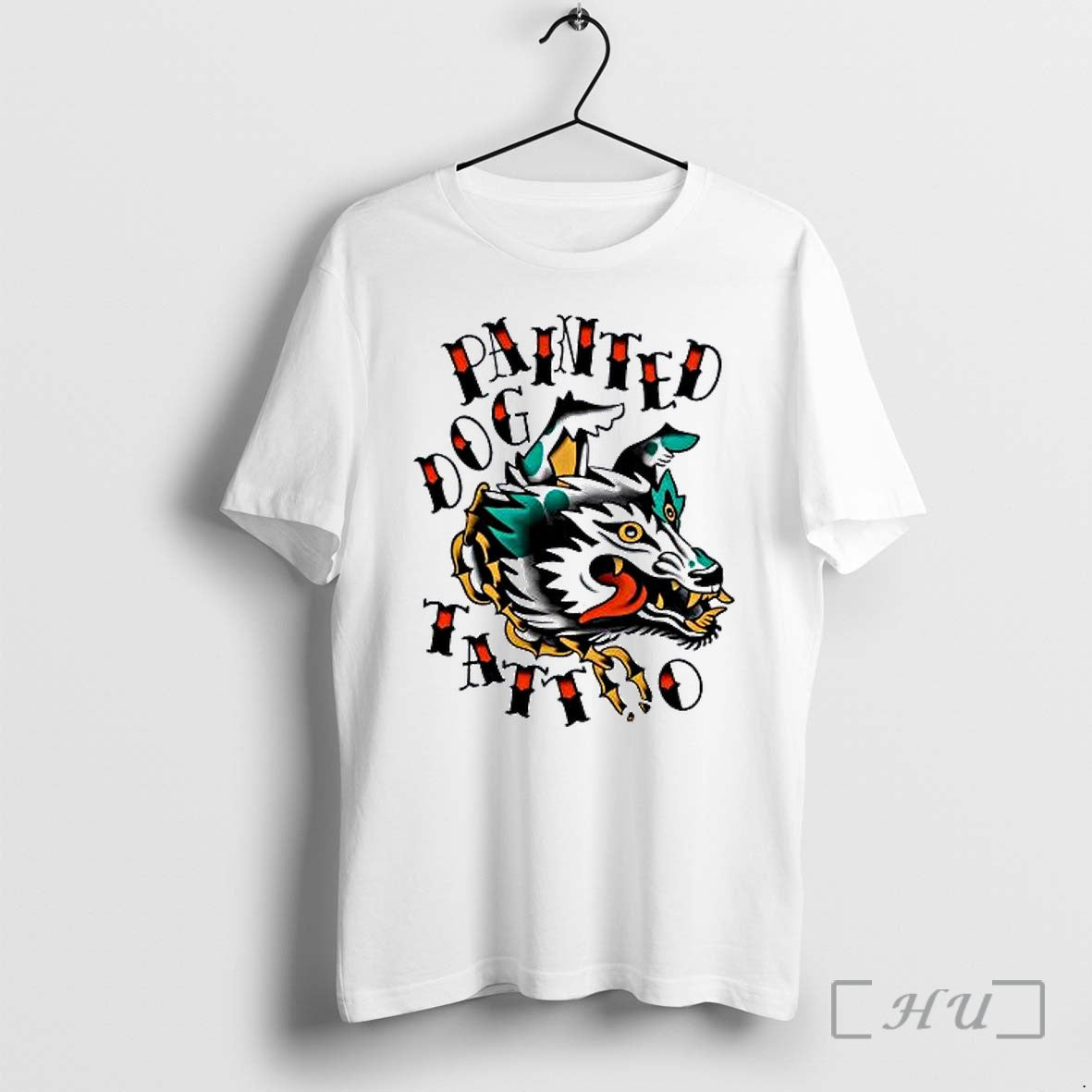 Officials Painted Dog Tattoo Premium T Shirts Sweater Jpg Unisex , , , Long Sleeve Tee