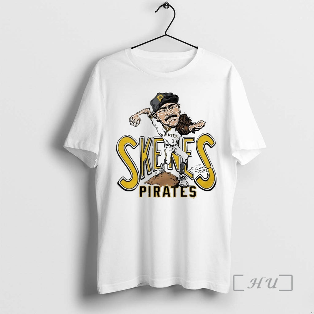 Officials Paul Skenes Pittsburgh Pirates Superstar Caricature Signature