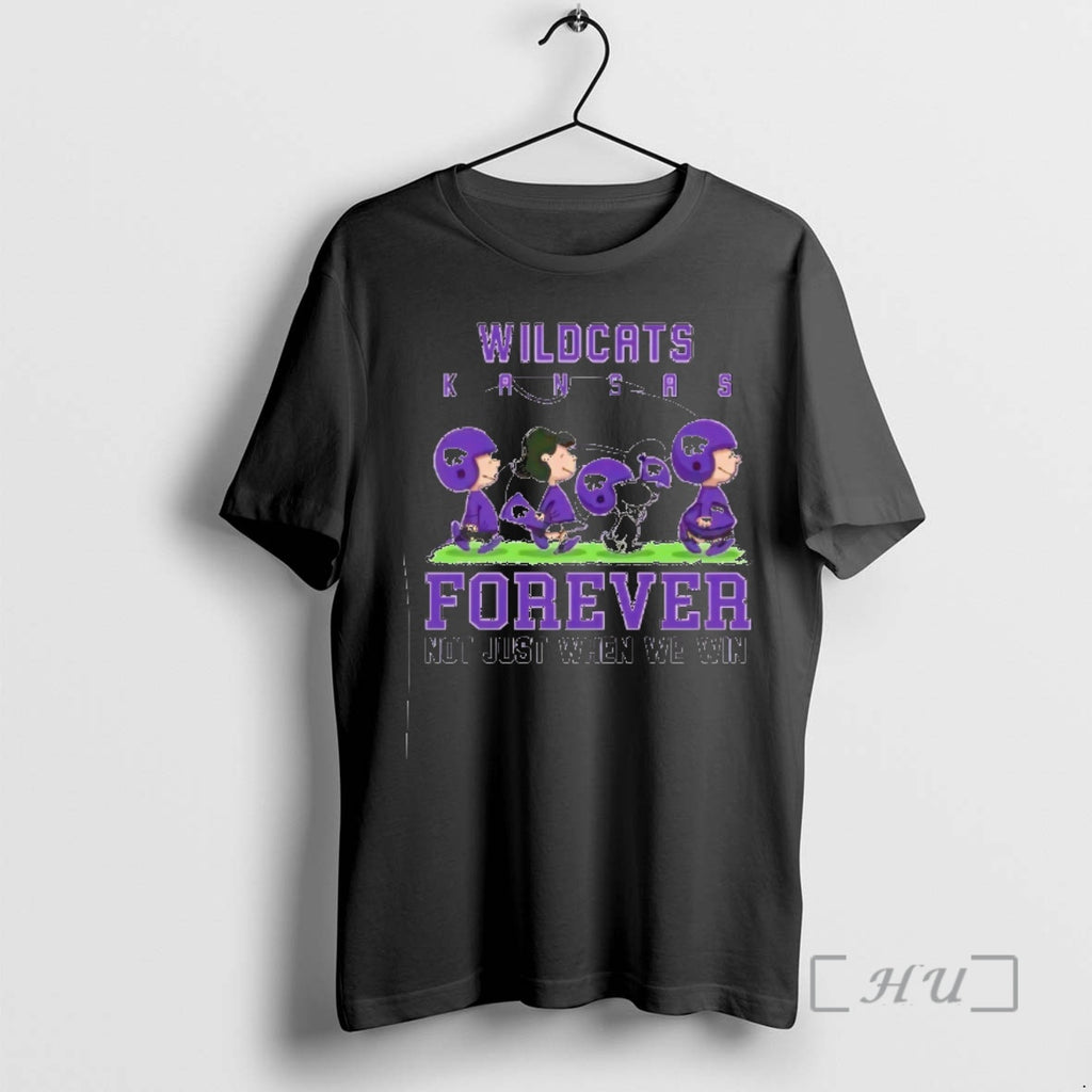 Officials Peanuts Kansas State Wildcats Forever Not Just When We Win Premium T Shirts Sweater