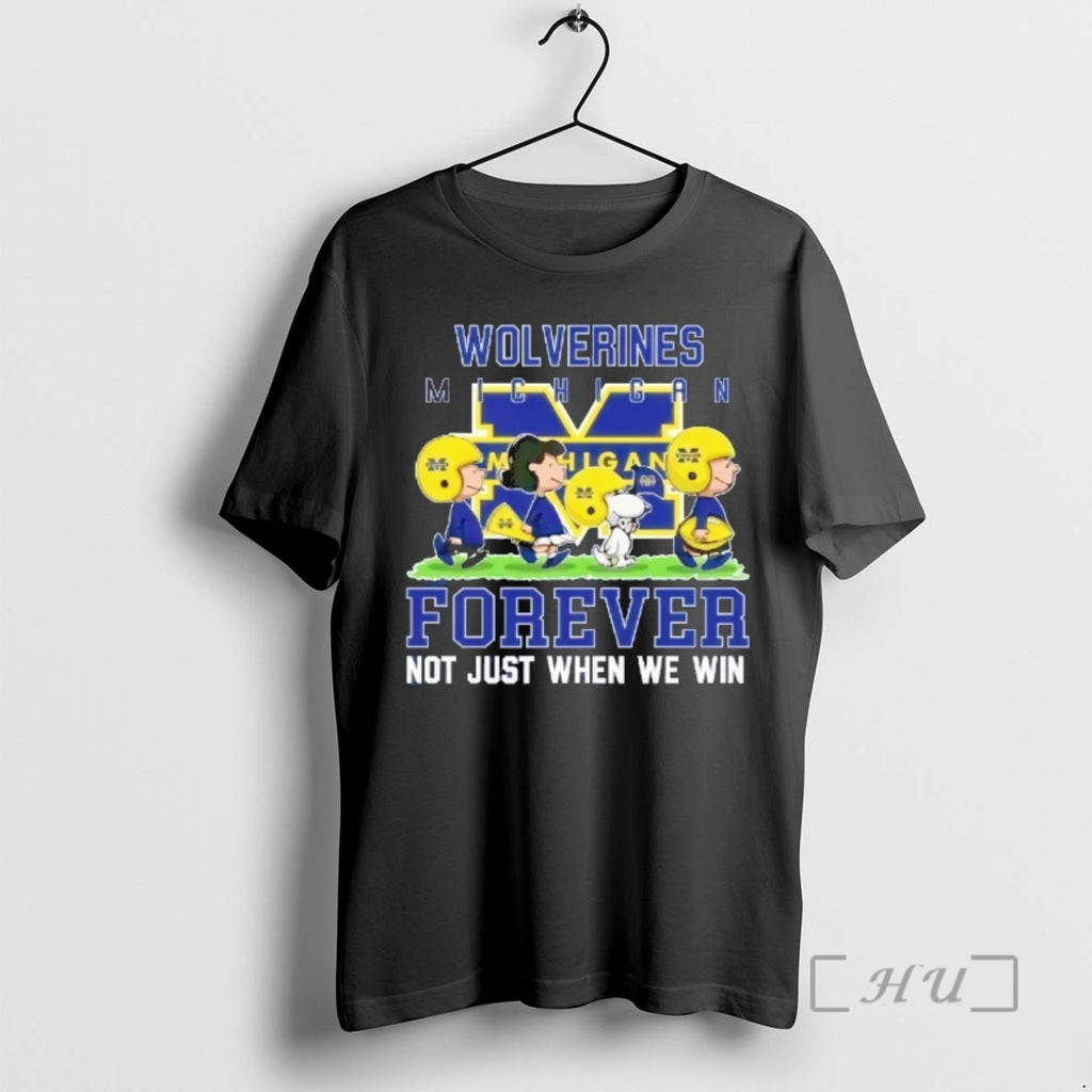 Officials Peanuts Michigan Wolverines Forever Not Just When We Win