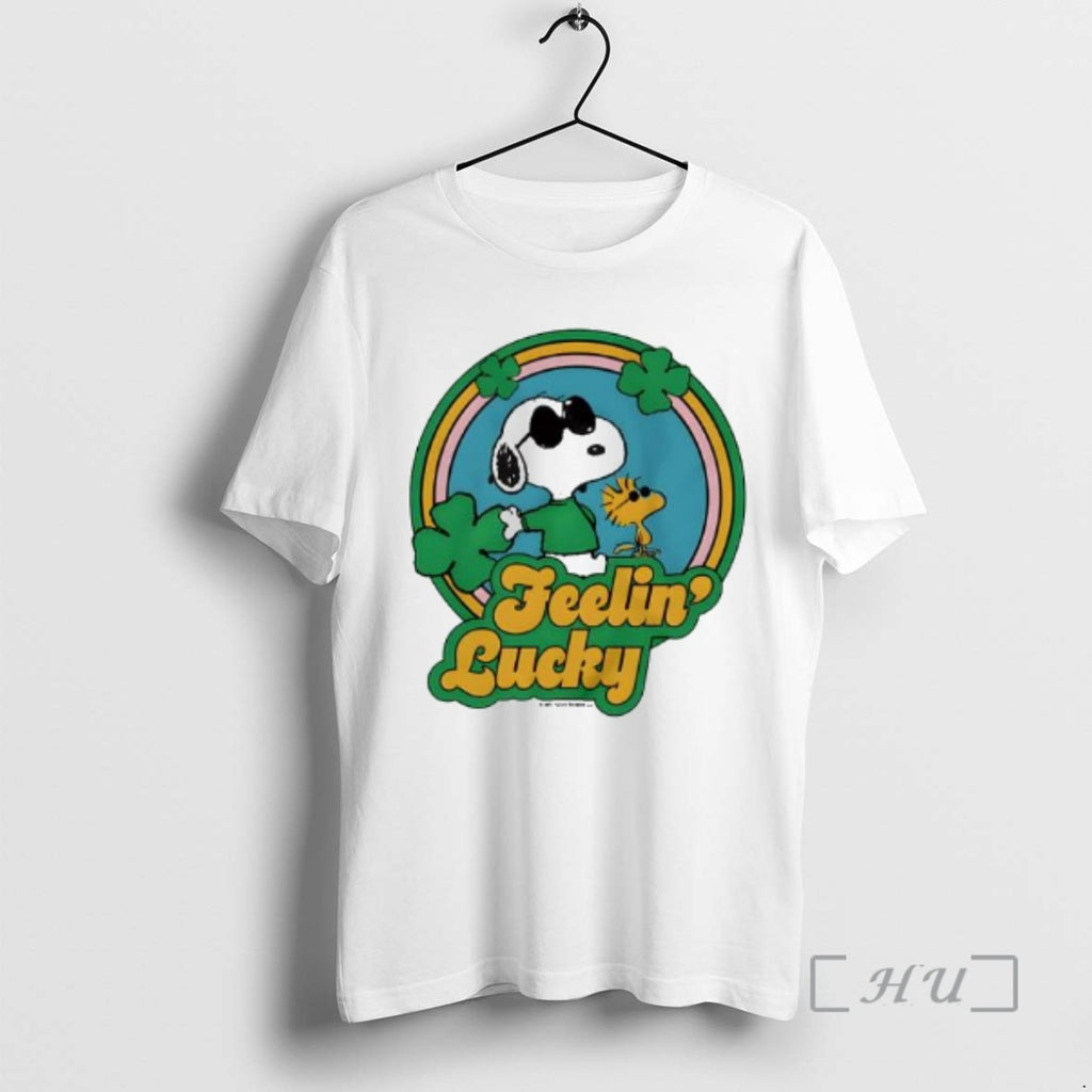 Officials Peanuts Shamrock Feeling Lucky