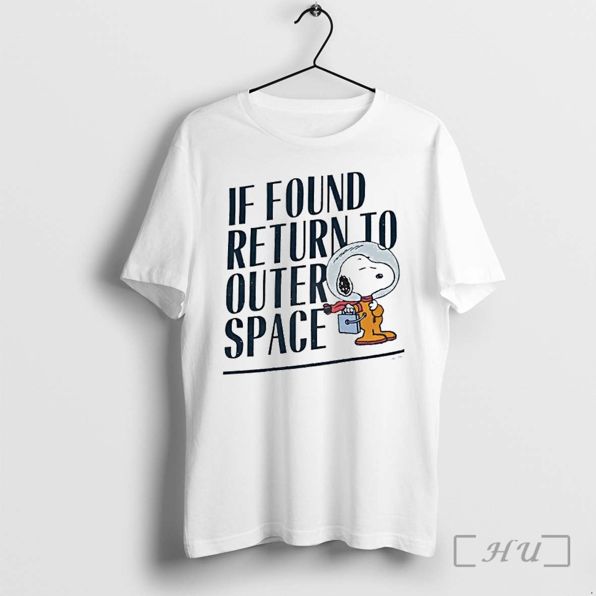 Officials Peanuts If Found Return To Outer Space Unisex , , , Long Sleeve Tee