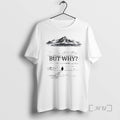 Officials Penguin Head Towards The Mountains But Why Meme Sketch Woman Premium T Shirts Sweater