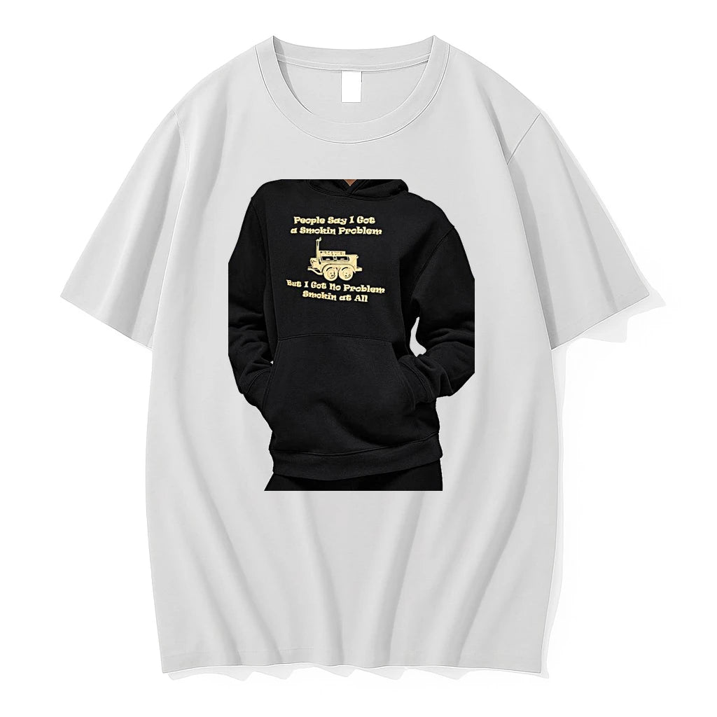Officials People Say I Got A Smokin Problem Premium T Shirt