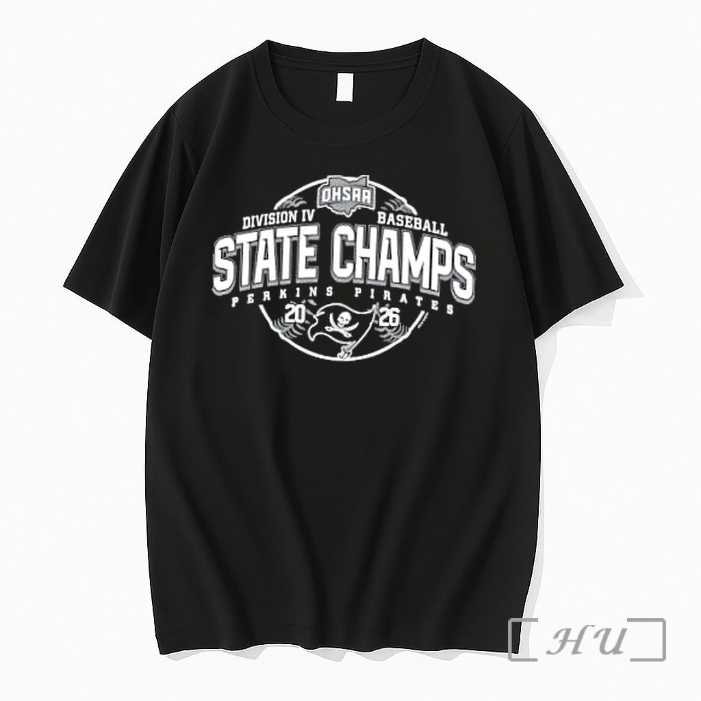 Officials Perkins Pirates 2026 Ohsaa Baseball Division 4 State Champions Unisex , , , Long Sleeve Tee
