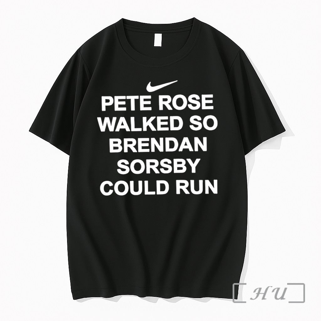Officials Pete Rose Walked So Brendan Sorsby Could Run Unisex , , , Long Sleeve Tee