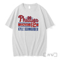 Officials Philadelphia Phillies Kyle Schwarber Signature Name Number Tee Unisex , , , Long Sleeve Tee