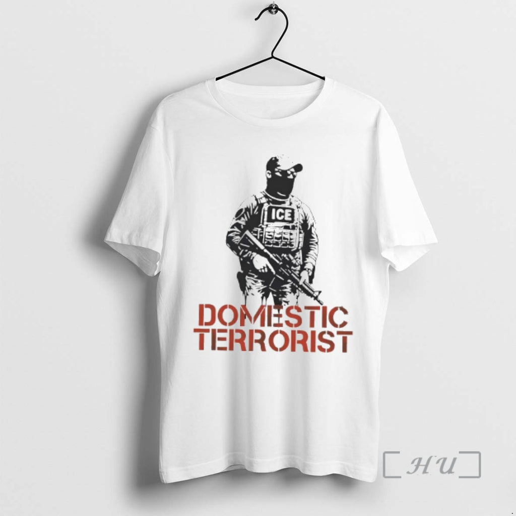 Officials Police Ice Domestic Terrorist Portrait