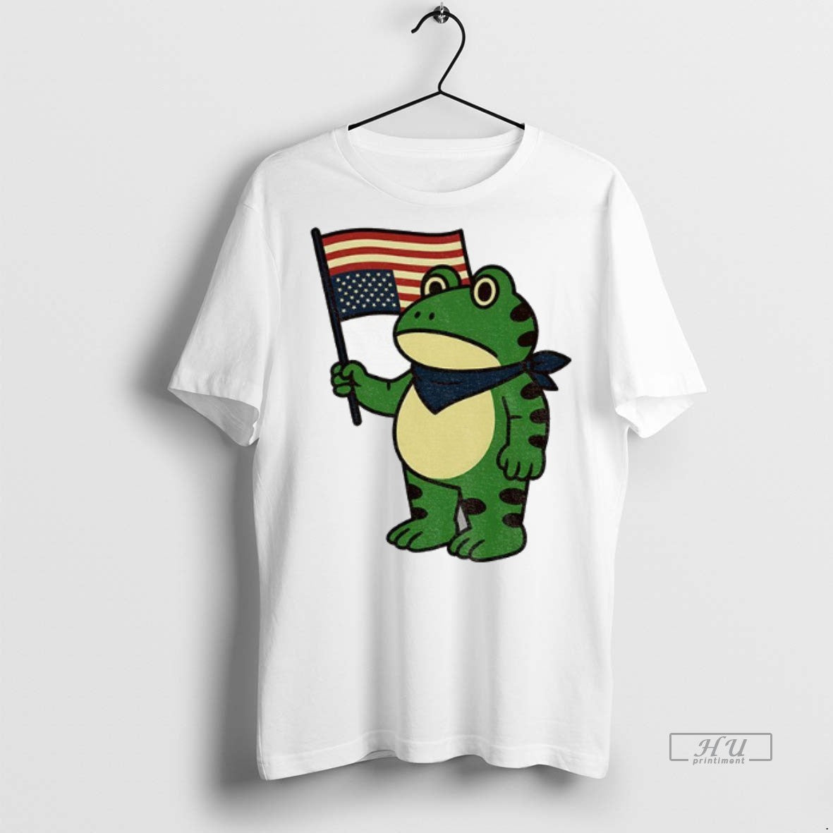 Officials Portland Frog American Flag Freedom Anti Ice Premium Tee Shirt Sweater