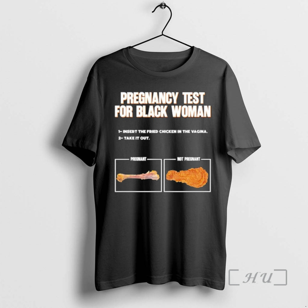 Officials Pregnancy Test For Black Woman Graphic