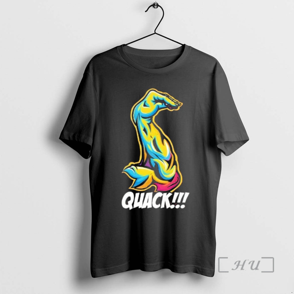 Officials Quack Muscle Optical Illusion Graphic